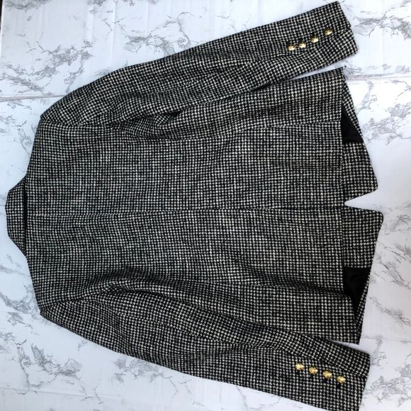❌SOLD❌Zara Double Breasted Houndstooth Blazer - Picture 12 of 14